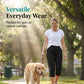 👖 49% OFF NOW ! 💐 Women's Casual Quick‑Dry Stretchy Capri Pants – Ultra‑Stretchy, Sweat‑Wicking & Slim‑Fit Daily Outdoor Wear Design ☀️