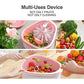 ⏳LAST DAY SALE 60% OFF !!📢Fruit & Vegetable Cleaner Spinner, Quick Spin, Healthier Meals, Removable Inner Colander.