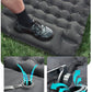 🛏️⛺ Lightweight portable air mattress | Built-in foot pump, 10cm thick, comfortable for travel and camping ✅