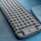 🛏️⛺ Lightweight portable air mattress | Built-in foot pump, 10cm thick, comfortable for travel and camping ✅