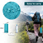 🛏️⛺ Lightweight portable air mattress | Built-in foot pump, 10cm thick, comfortable for travel and camping ✅