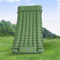 🛏️⛺ Lightweight portable air mattress | Built-in foot pump, 10cm thick, comfortable for travel and camping ✅