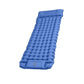🛏️⛺ Lightweight portable air mattress | Built-in foot pump, 10cm thick, comfortable for travel and camping ✅