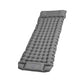 🛏️⛺ Lightweight portable air mattress | Built-in foot pump, 10cm thick, comfortable for travel and camping ✅