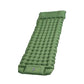 🛏️⛺ Lightweight portable air mattress | Built-in foot pump, 10cm thick, comfortable for travel and camping ✅