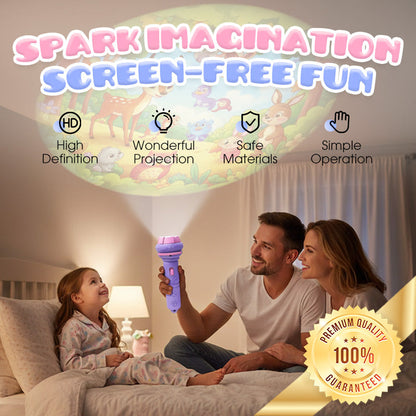 🔥Limited stock available 49% OFF🔥Early Education Projector Torch for Kids
