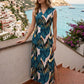 📢📢49% OFF !! ⏰Women's Sleeveless V-Neck Maxi Dress with Side Slit
