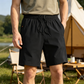 Men's Quick-Dry Athletic Shorts with Zipper Pockets