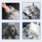 🐾 Efficient Pet Hair Removal Comb – Deep Grooming Tool for Loose & Shedding Fur
