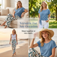 👗49% OFF NOW!  🔥 Women's Side-Tie Top & Patterned Pants Set