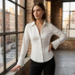 🎁New arrival 49% OFF💥Women’s Structured Waist Button-Down Shirt