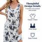 ⏳Limited-time 50% off⏰Women's Casual Printed Spaghetti Strap Sleeveless Dress👗