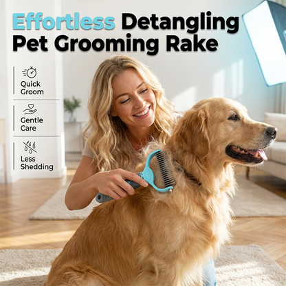 🐱🐶 50% off! Pet Grooming Comb – Painless fur care, rounded teeth that protect the skin and a non-slip handle 🐾💈