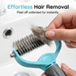 🐱🐶 50% off! Pet Grooming Comb – Painless fur care, rounded teeth that protect the skin and a non-slip handle 🐾💈