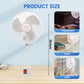 🌀🌿 360° bendable fan – quiet, scent slot, portable & cools every corner!