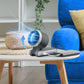 🥳2026 HOT SALE🥳💞50K+ SOLD!🌬️🔋 49% OFF! 3‑in‑1 Turbo Hand Fan – 5 speeds, 24H battery, digital display. 180° foldable. Perfect for Dad! 🎁✨