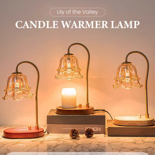 🥳2026 HOT SALE🥳Lily of the Valley Candle Warmer Lamp