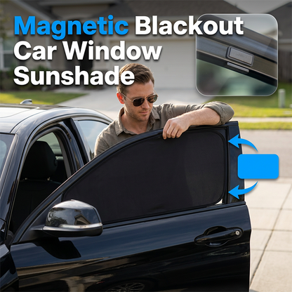 🎁【Special Offer】🧲Magnetic Car Sunshade | UV Protection & Privacy🚗
