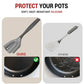 Multifunctional Silicone Scoop with Drainage Holes