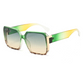 UV Protection Retro Square Sunglasses