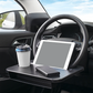 🚗🍽️ Steering wheel tray – dine, work, store & organize in your car! 🌟 Buy 2 get 8% off!