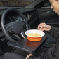 🚗🍽️ Steering wheel tray – dine, work, store & organize in your car! 🌟 Buy 2 get 8% off!