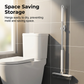 2-in-1 Grout & Corner Scrubber Brush with Squeegee