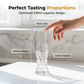Elegant Engraved Glass Beer Mug Crystal Craft Beer Cup