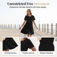 Women's Summer Casual Dress with Tuck Detail