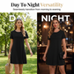 Women's Summer Casual Dress with Tuck Detail