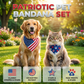 Holiday Dog Bandana Stars Stripes