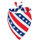 Holiday Dog Bandana Stars Stripes