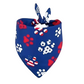Holiday Dog Bandana Stars Stripes