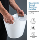 Large Plastic Ice Bucket Stackable Drink Tub