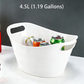 Large Plastic Ice Bucket Stackable Drink Tub
