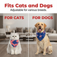 Holiday Dog Bandana Stars Stripes