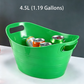 Large Plastic Ice Bucket Stackable Drink Tub
