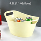 Large Plastic Ice Bucket Stackable Drink Tub