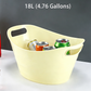 Large Plastic Ice Bucket Stackable Drink Tub
