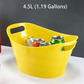 Large Plastic Ice Bucket Stackable Drink Tub