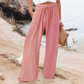 Women's Casual High-Waist Wide-Leg Pants