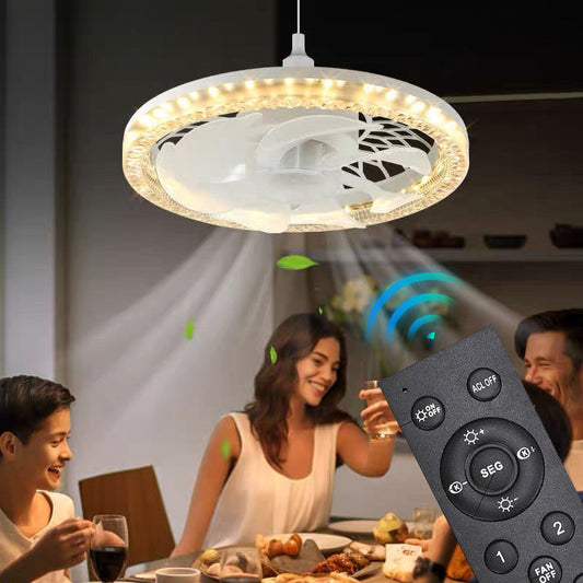 🌬️💡 2-in-1 ceiling fan light – quiet, dimmable, remote control, sleek style!