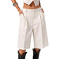 👖☀️ Chic Bermuda shorts – high-waist, breathable, desk-to-dinner style! 🌟 Buy 2 get 8% off!
