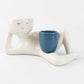 Quirky Ceramic Planter for Desktop Decor