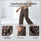 👖🌸 Vintage polka dot wide-leg pants – comfy, breathable & chic! 🌟 Buy 2 get 8% off!