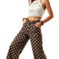 👖🌸 Vintage polka dot wide-leg pants – comfy, breathable & chic! 🌟 Buy 2 get 8% off!