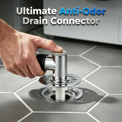 🚿🛡️ Anti-odor drain connector – blocks smells, stops overflows & seals tight! 🌟 Buy 2 get 8% off!