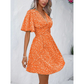 Women's Summer V-Neck Floral Dress