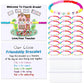 Colorful Alphabet Bead Bracelets for Kids Welcome to School Classroom Rewards