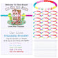 Colorful Alphabet Bead Bracelets for Kids Welcome to School Classroom Rewards